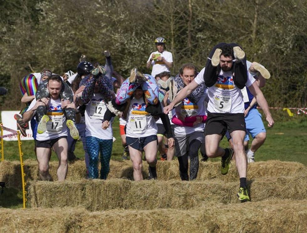 UK Wife Carrying Race 2022