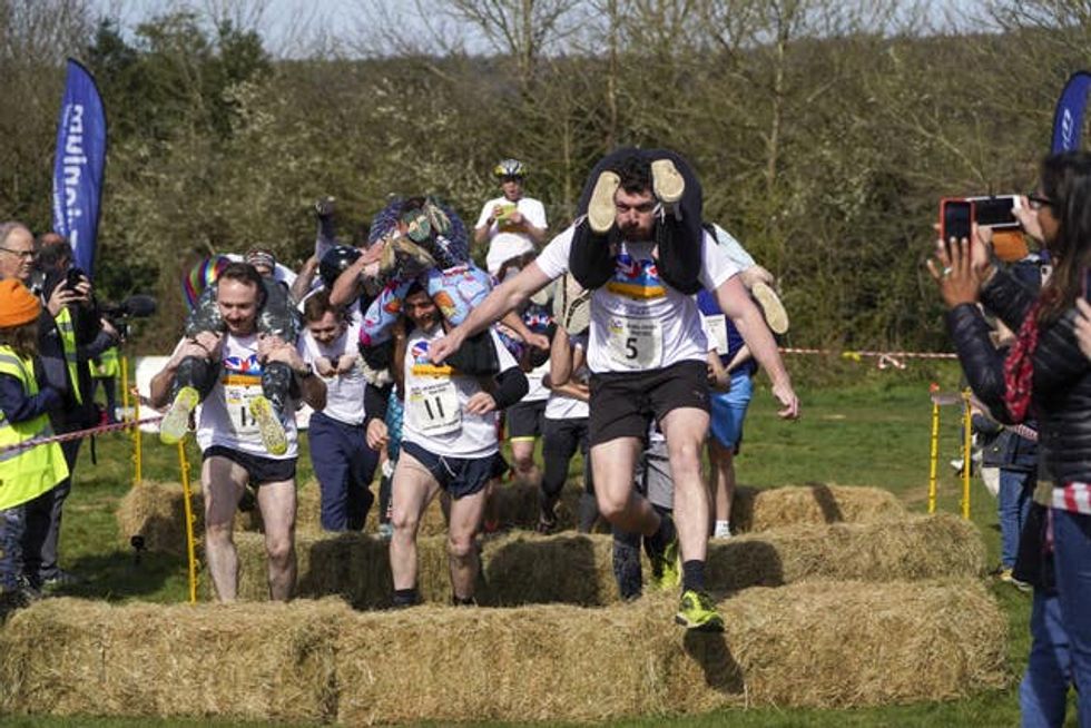 UK Wife Carrying Race 2022