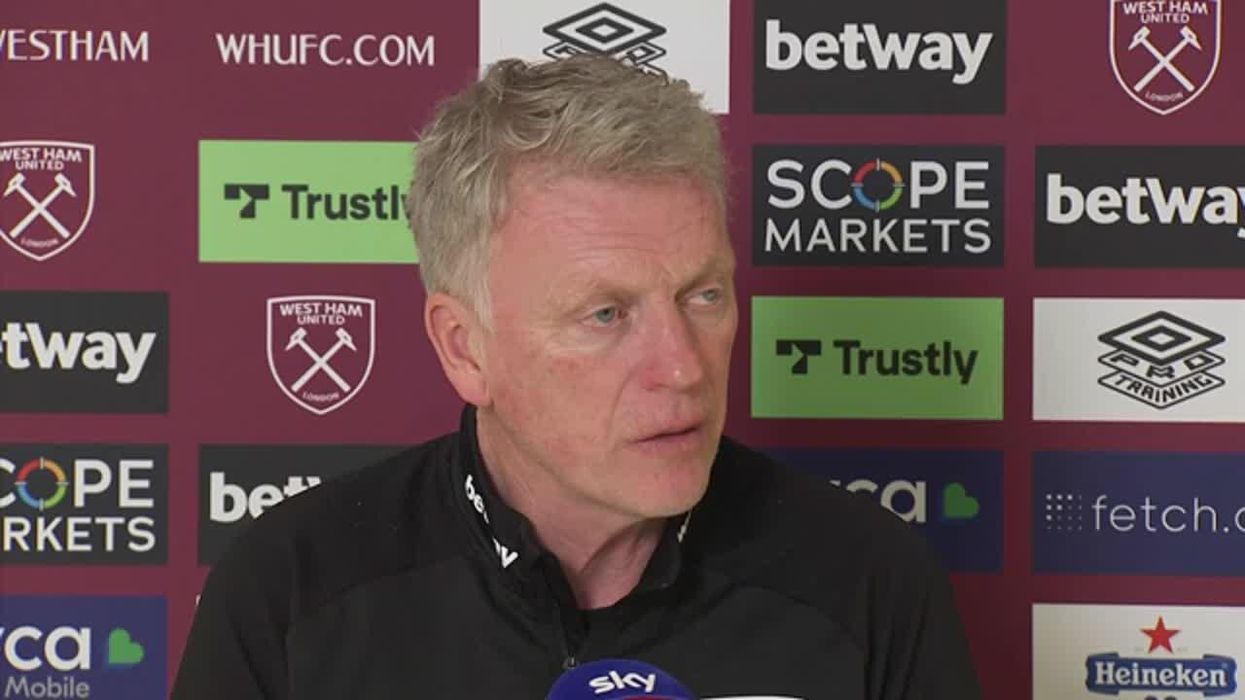 Ukrainian Andriy Yarmolenko breaks down in tears after scoring for West Ham