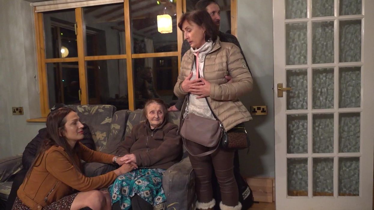 Ukrainian refugee family reunited at new home in Cambridgeshire