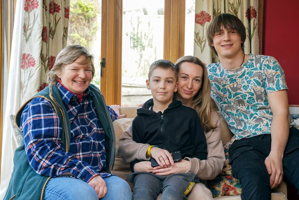 First Ukrainian refugees arrive in ‘very beautiful’ Oxfordshire village