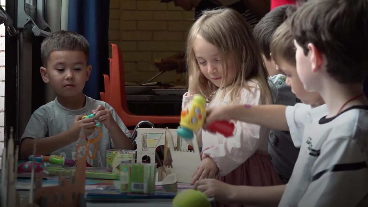 Settled Ukrainian families treated to Wimbledon tickets and high tea