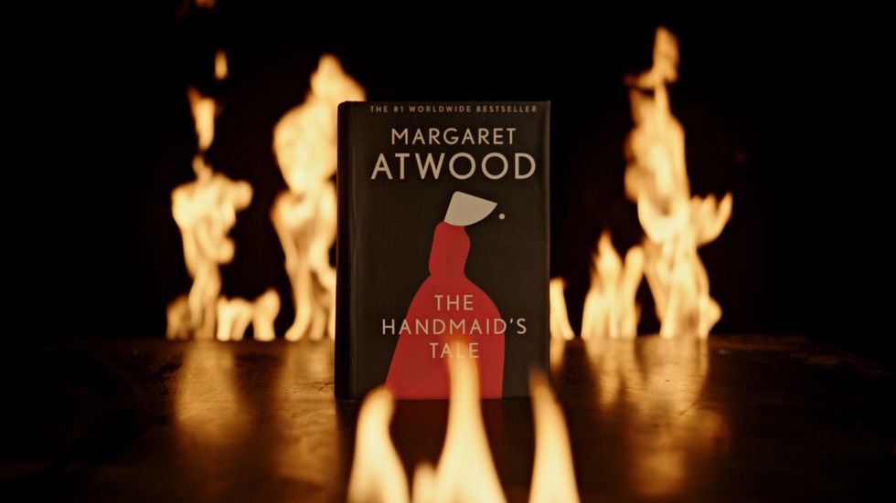 'Unburnable' copy of The Handmaid's Tale