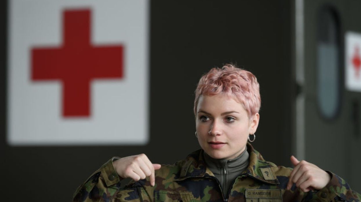 The Swiss army will finally stop making service women wear men's