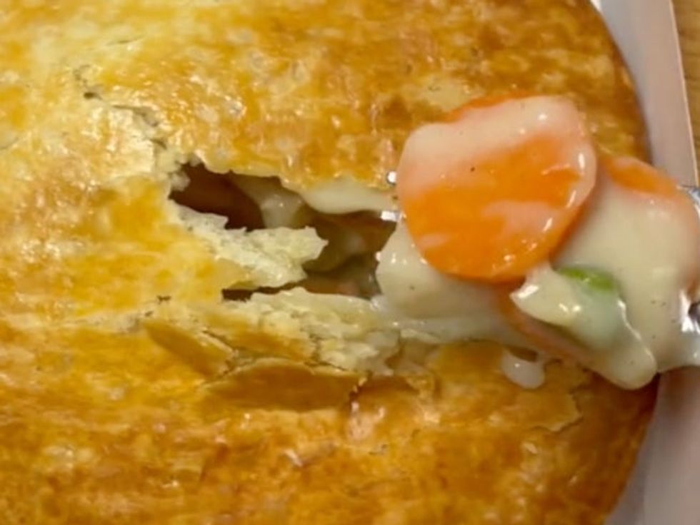 US KFC chicken pot pie