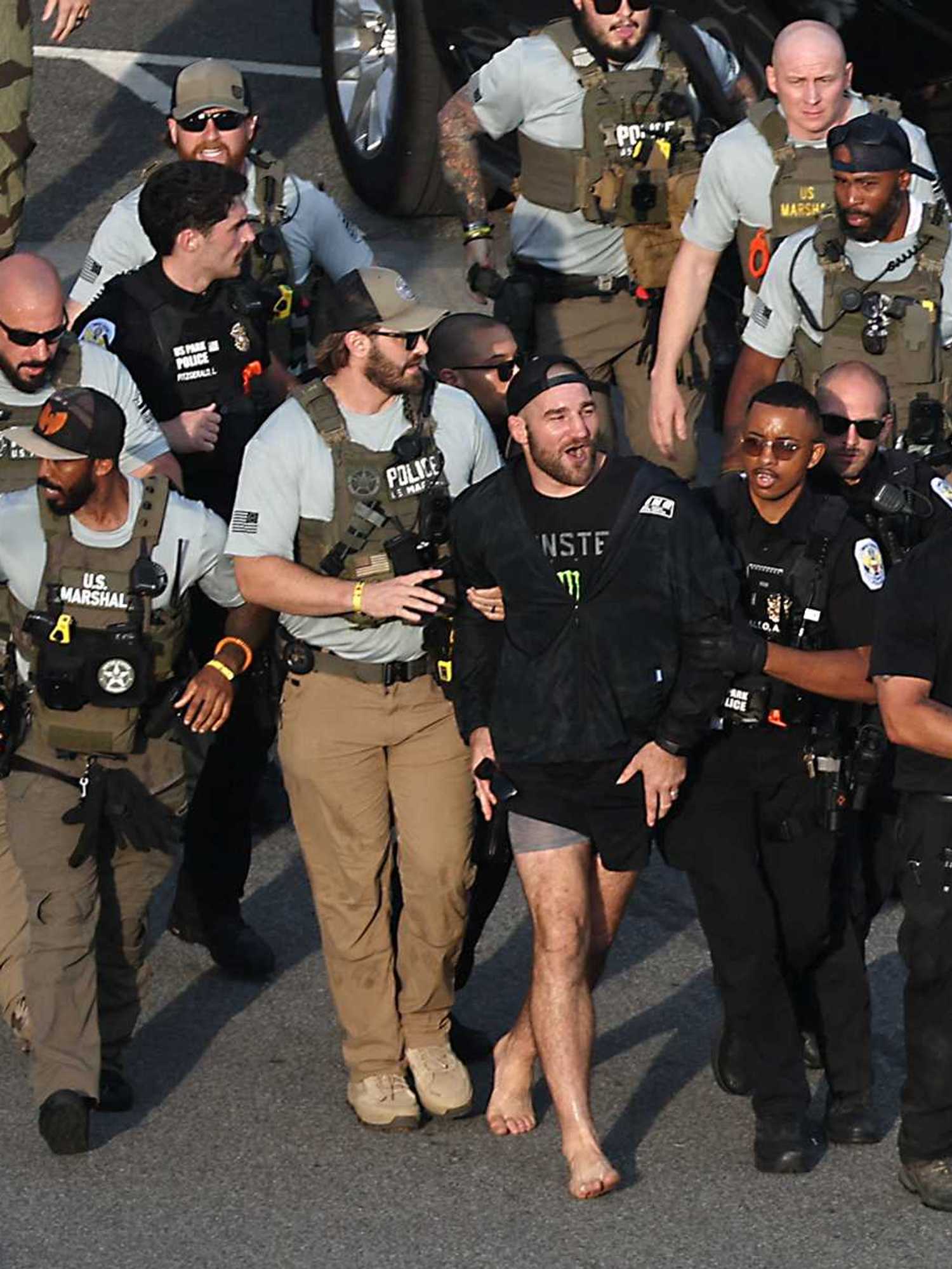 Did Sean Strickland get arrested? Why UFC champion was removed from Freedom 250