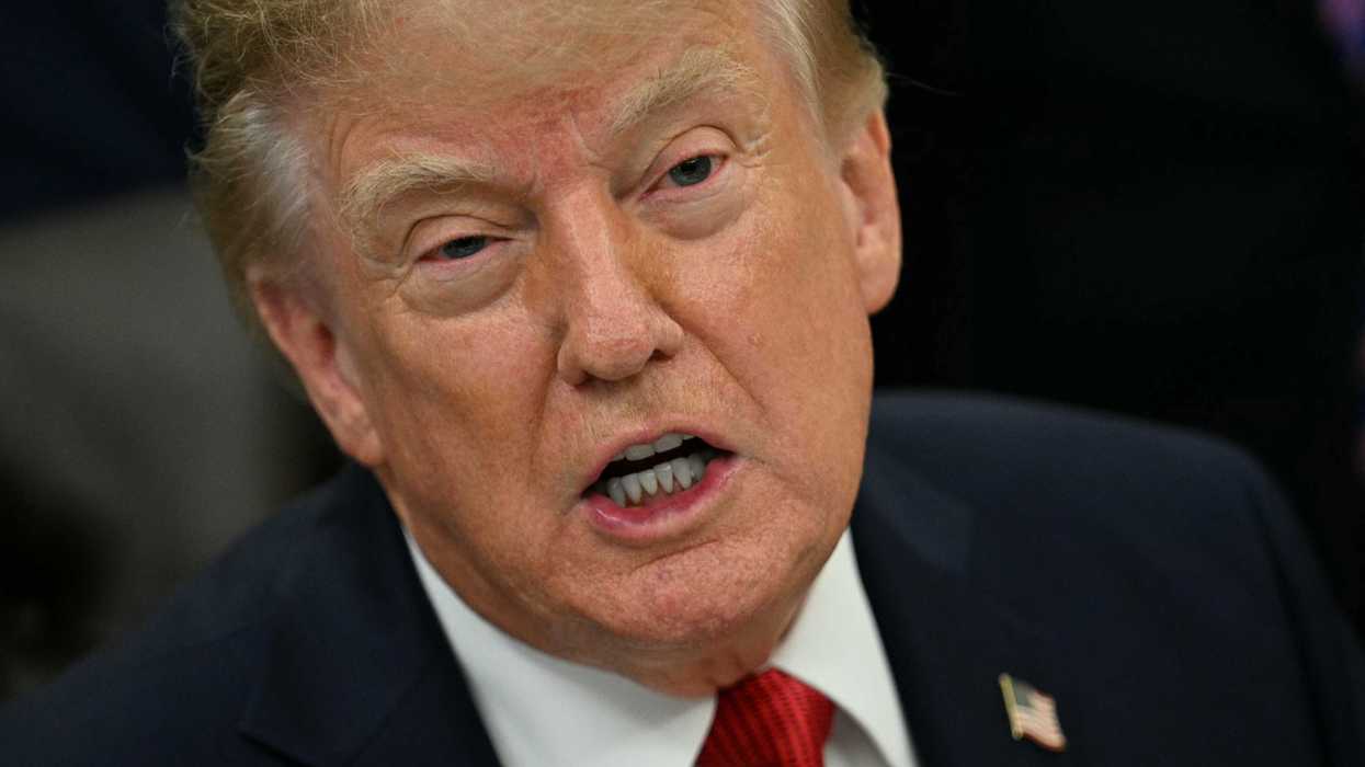 US President Donald Trump speaks about healthcare in the Oval Office of the White House in Washington, DC, on September 18, 2026
