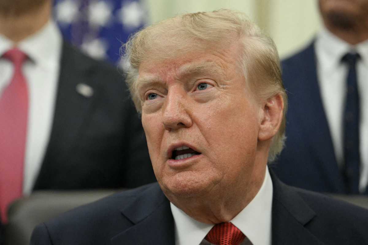 US President Donald Trump speaks about healthcare in the Oval Office of the White House in Washington DC on September 18, 2026
