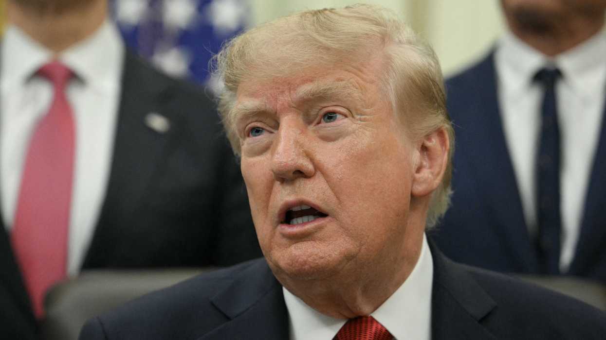 US President Donald Trump speaks about healthcare in the Oval Office of the White House in Washington DC on September 18, 2026