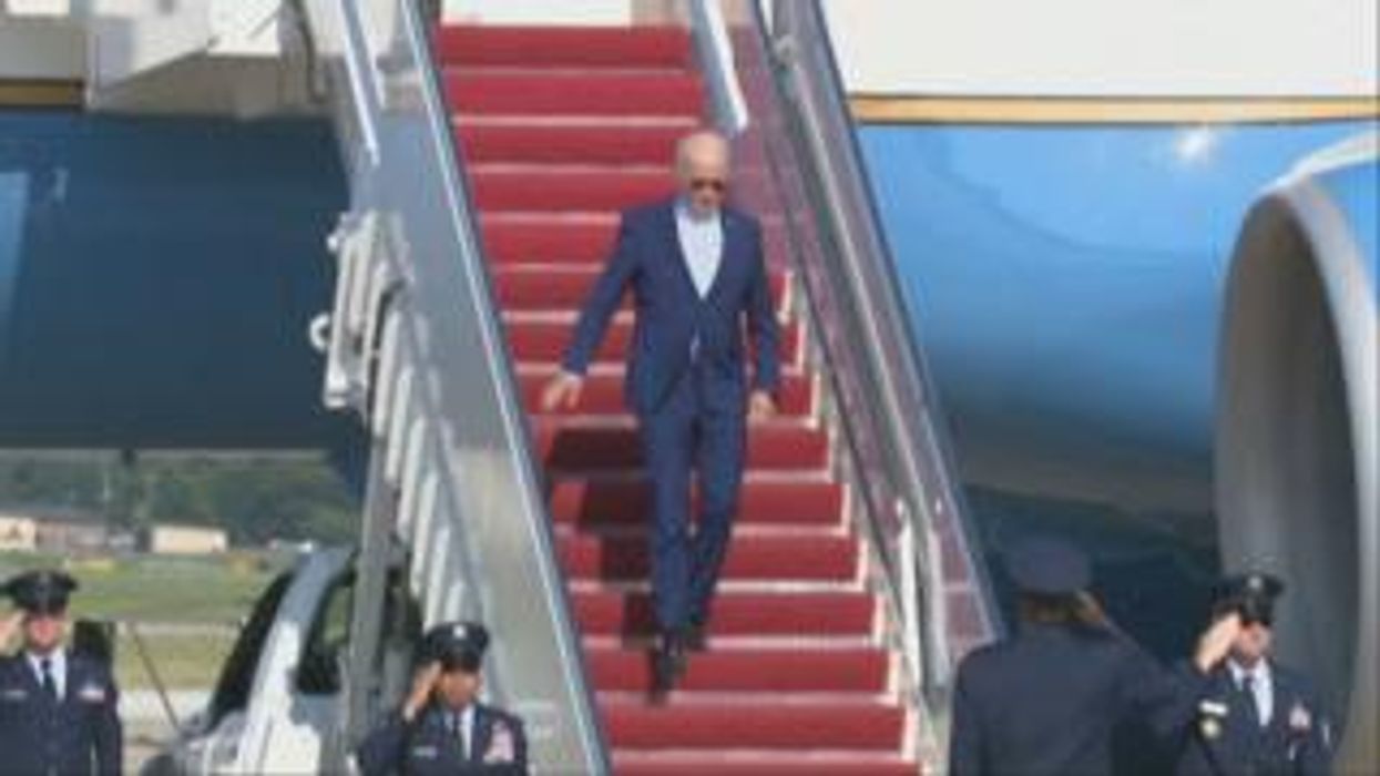 People spot similarity between Trump and Biden's Covid-infection aftermath