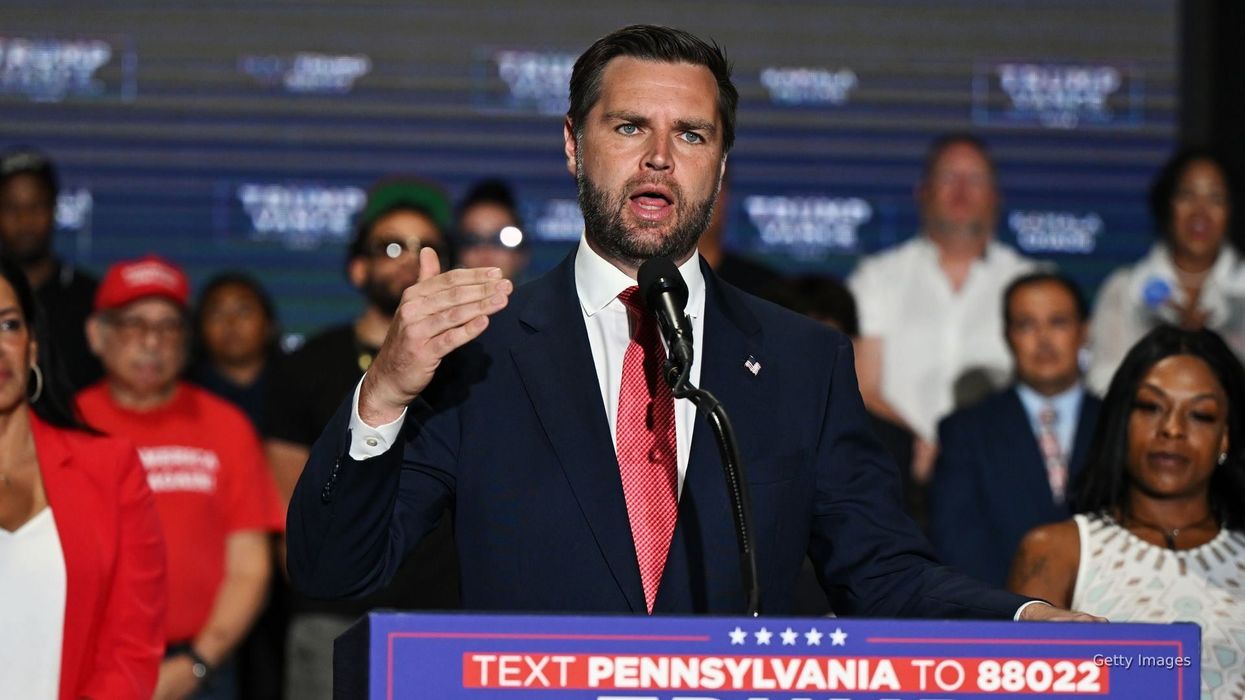 JD Vance gives unconvincing reaction to 'weird' accusations