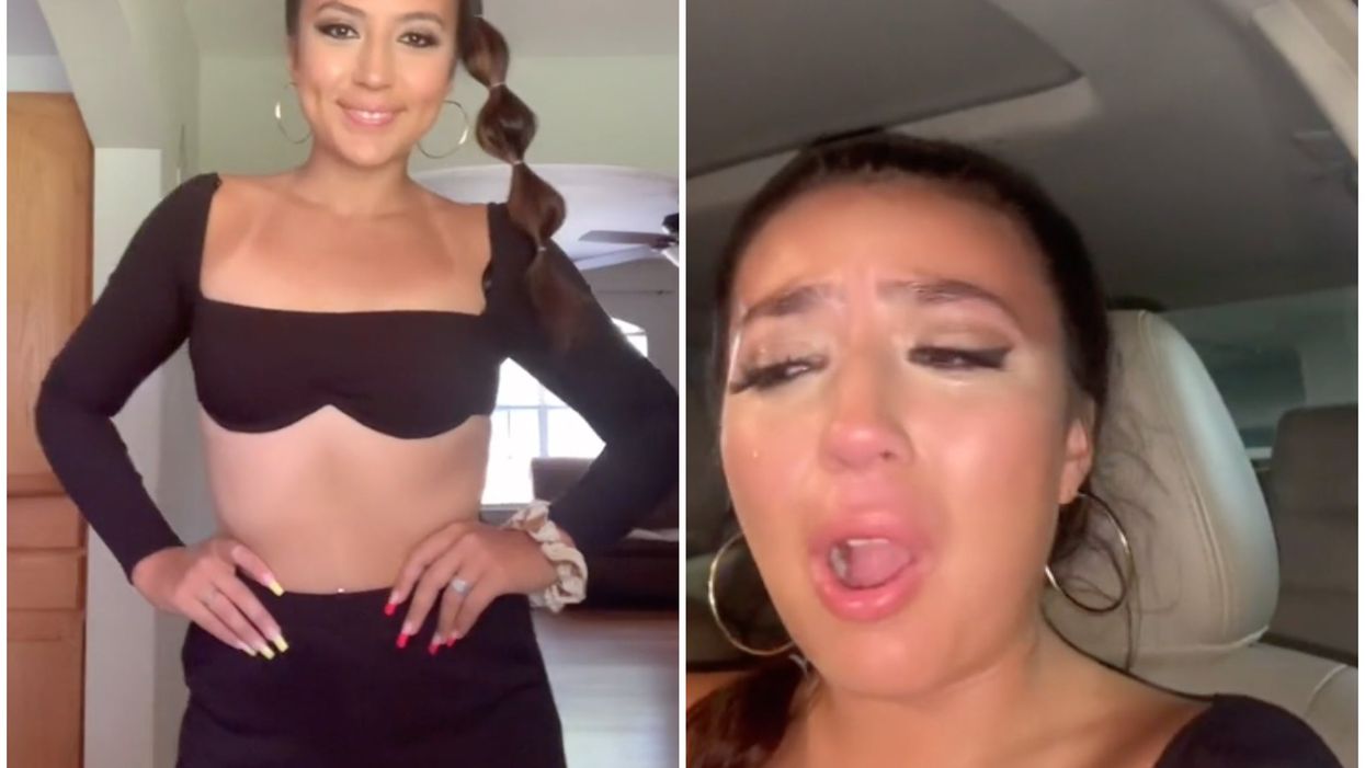 <p>Vanessa Zavala said she’d been left ‘broke and unemployed’ following a row over her outfit choice</p>