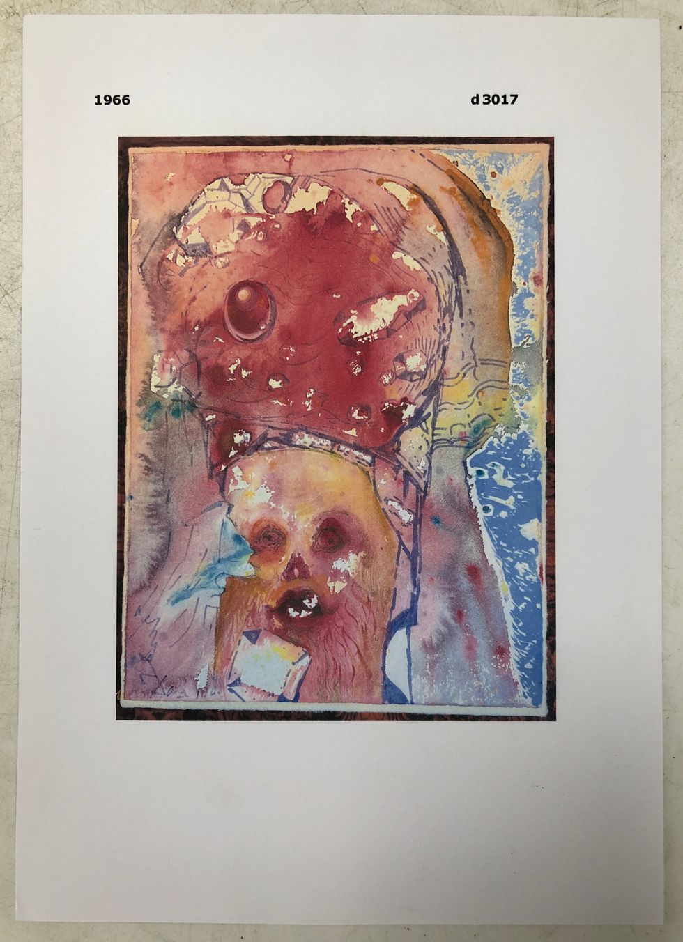 Salvador Dali painting bought at house clearance sale identified as original