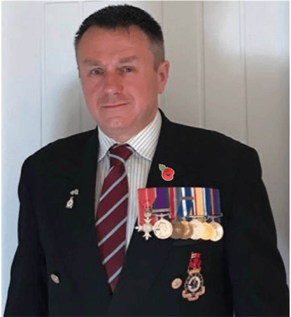 Veteran Mark Hill makes Afghan \u2018buddy boxes\u2019 to help refugees in UK schools (Mark Hill/PA)