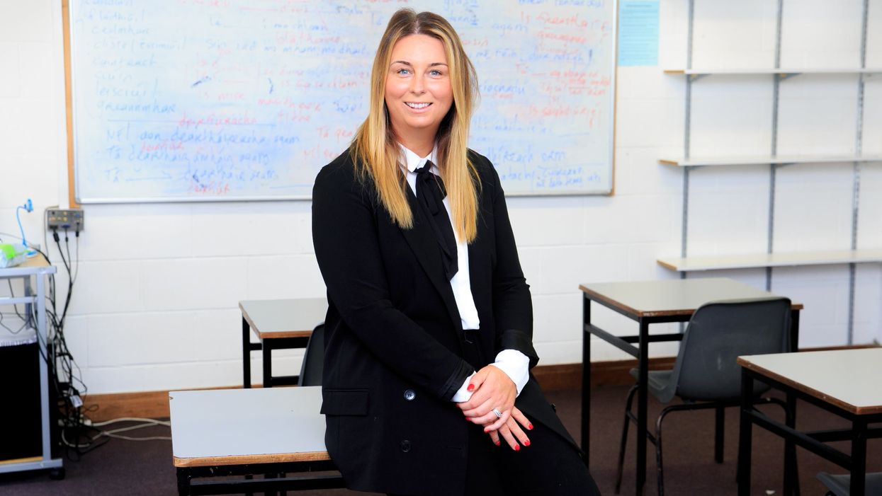 Vice principal at Hartstown Community School Natalie Clince (Gareth Chaney/Collins)