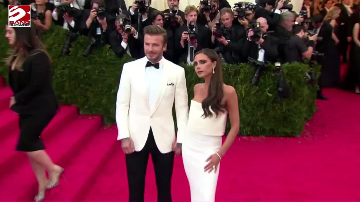 Victoria Beckham has eaten the same meal for 25 years, David Beckham says