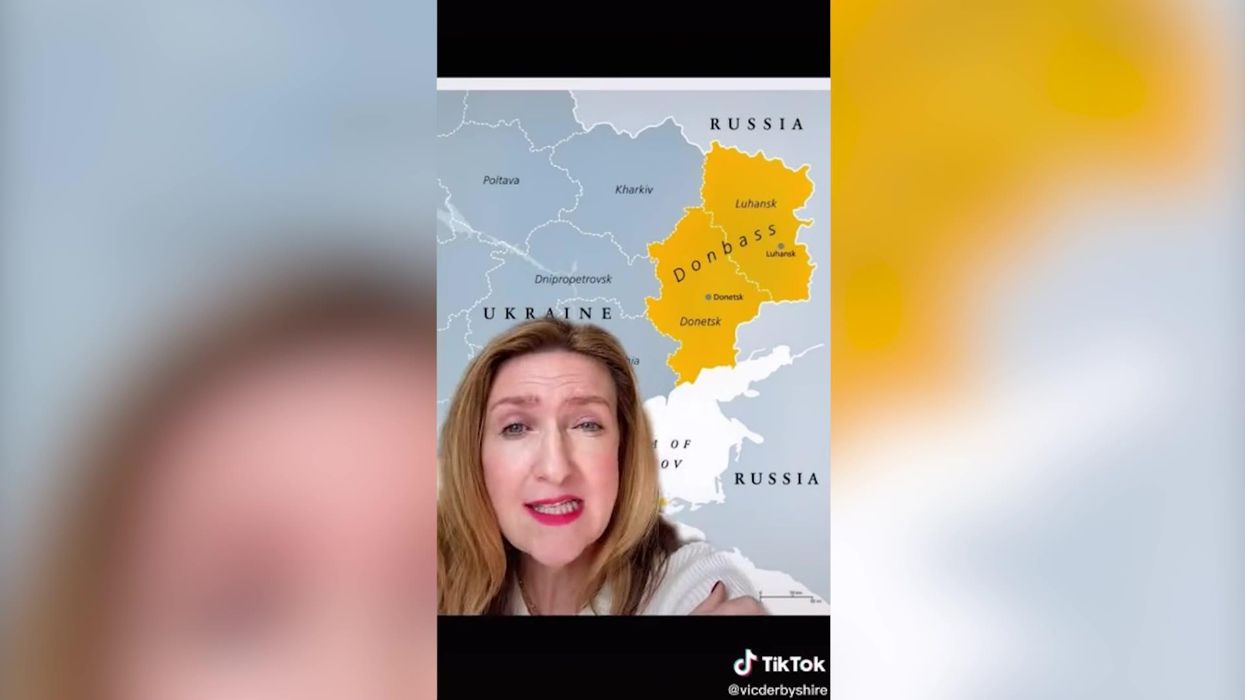 Victoria Derbyshire explains in less than a minute why Russia has invaded Ukraine