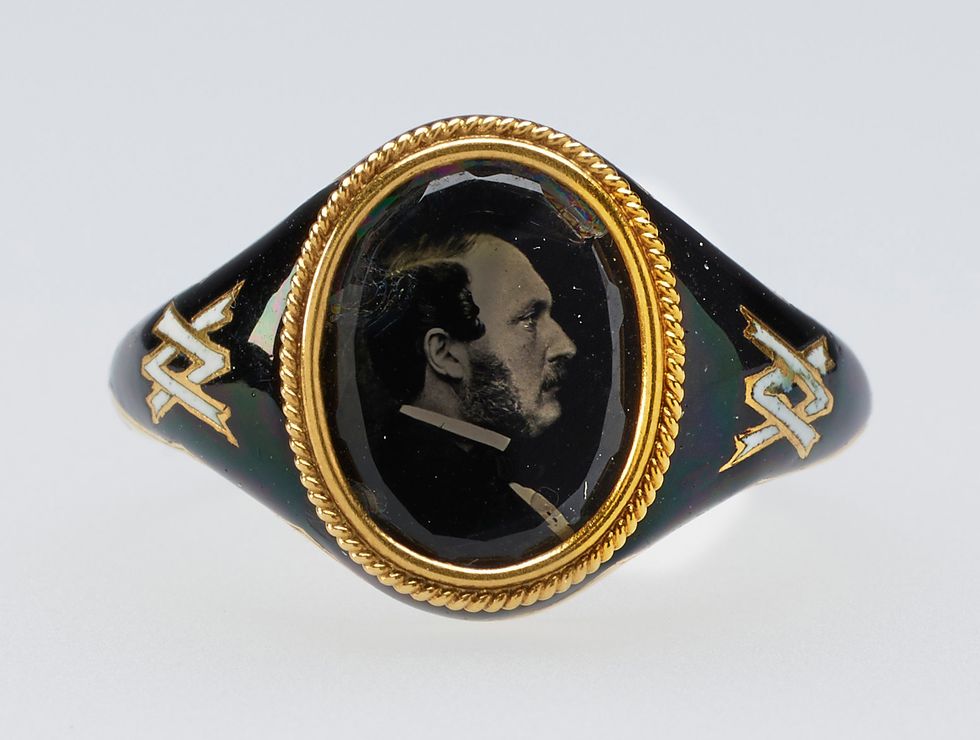 Victoria's mourning Ring for Prince Albert, 1861