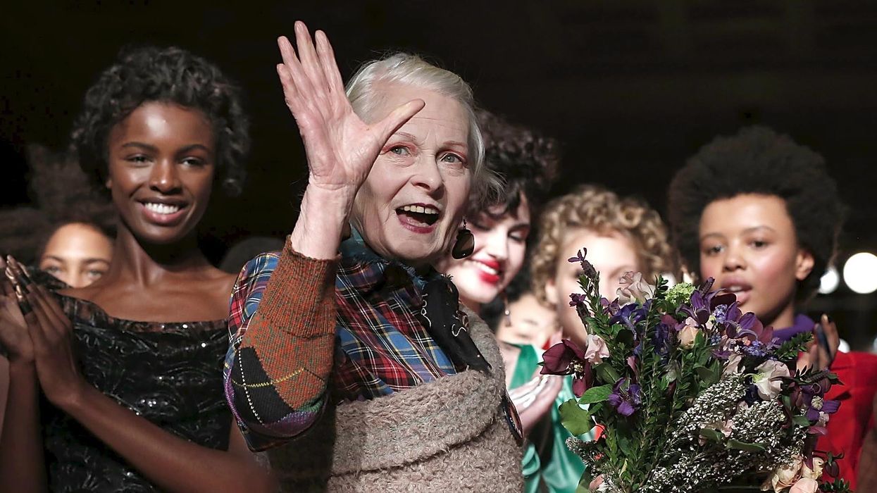 Vivienne Westwood wore no knickers when meeting the Queen and did an accidental flash
