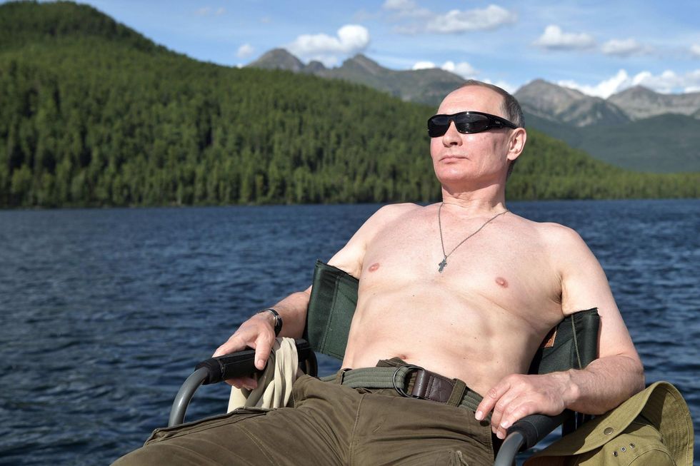 </p><p>Vladimir Putin </p>