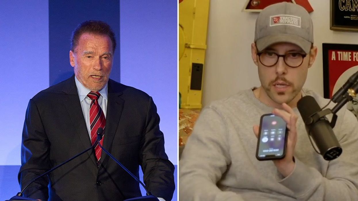 This Arnold Schwarzenegger impression during prank call is being hailed 'best ever'