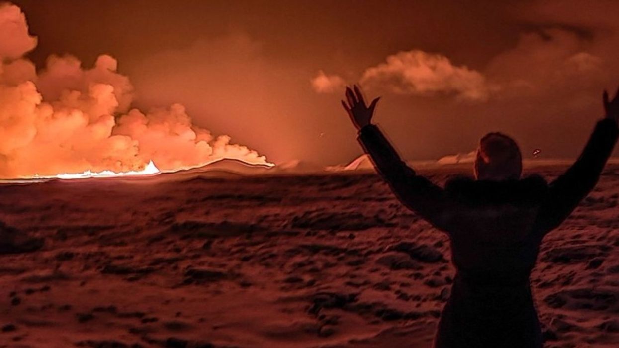 12 incredible pieces of footage of the Iceland volcano eruption