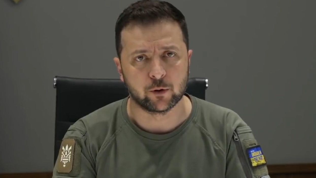 President Zelensky makes surprise video appearance at Glastonbury Festival