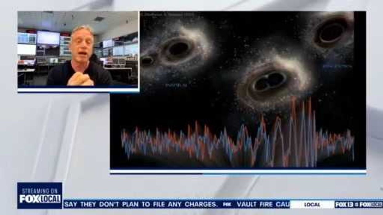 Immense world-first moment Black Holes are recorded being kicked through space