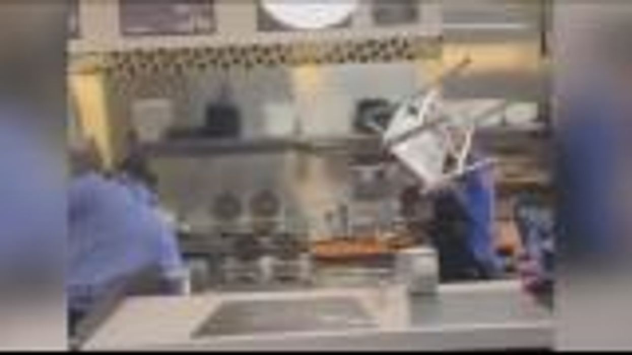 Waffle House employee's Matrix-like reaction during wild fight goes viral