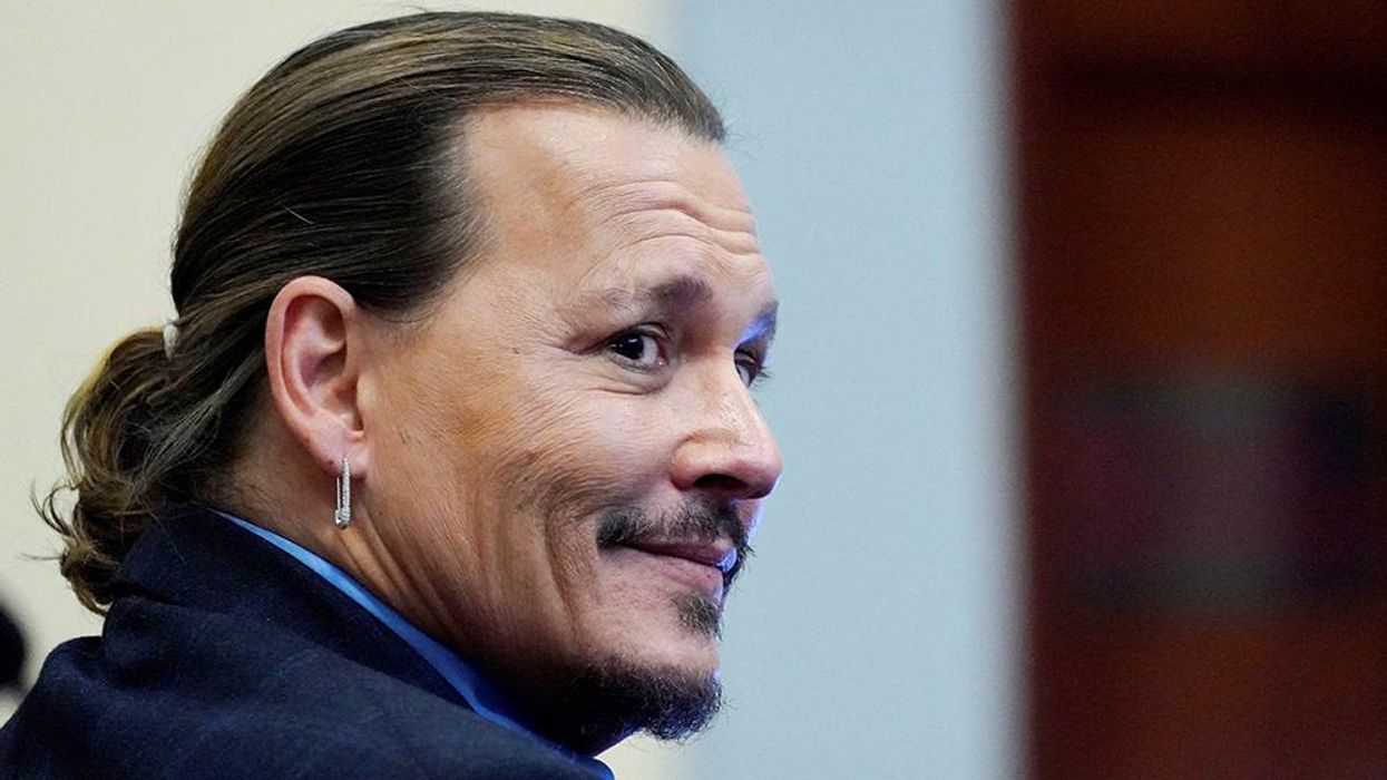 Johnny Depp's 'mega pint of red wine' has become an instant meme