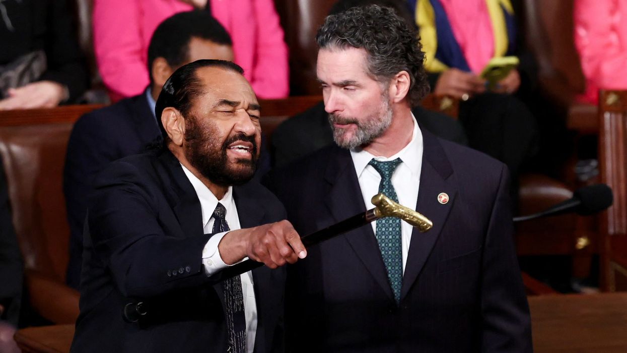 Trump speech to Congress met with heckles, signs and walkouts: ‘He’s spewing all kinds of bulls***’