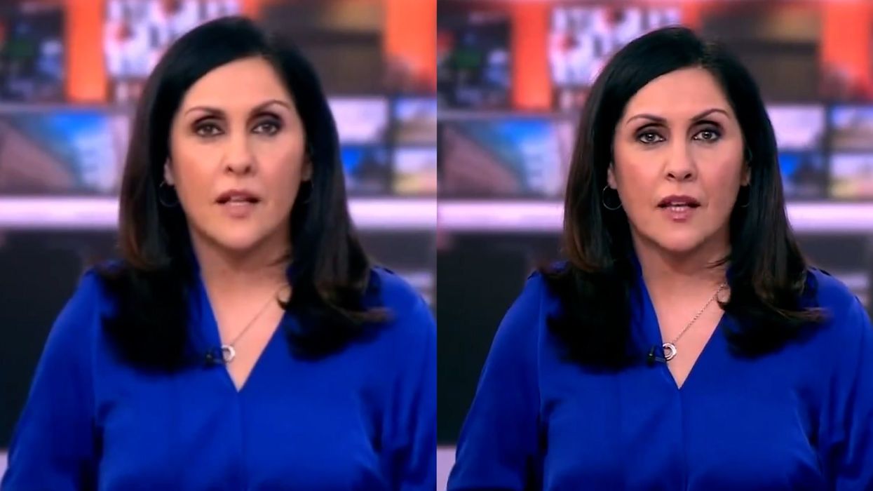 BBC's Maryam Moshiri reacts to her viral video being used at a New Year's party