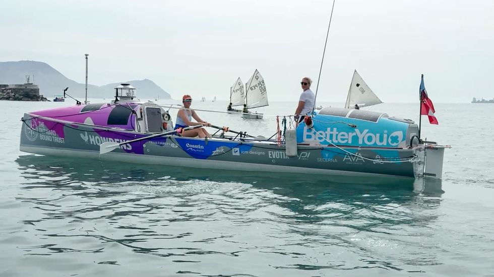 ‘We got bored of real life’ – UK women ready for pioneering row across Pacific
