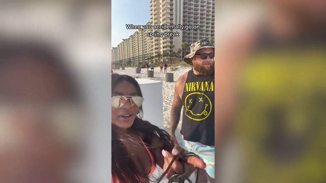 Couple fuming to learn they booked romantic getaway during Spring Break