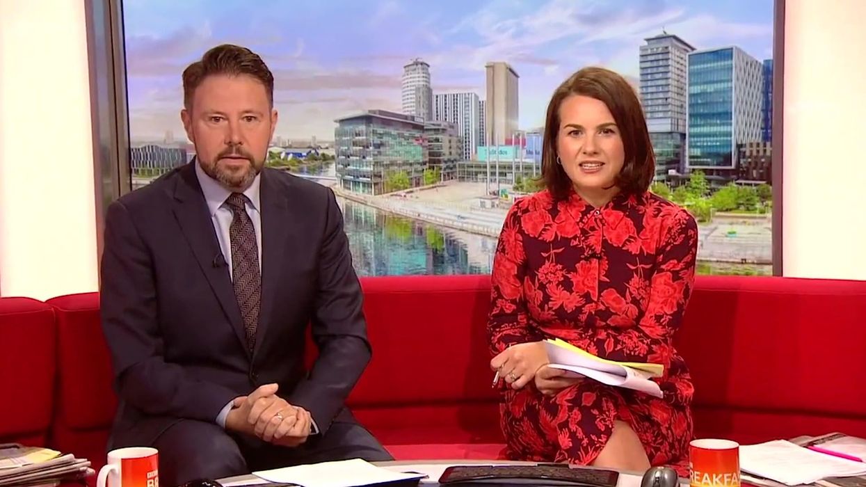 BBC Breakfast plunged into chaos as on-screen clock breaks