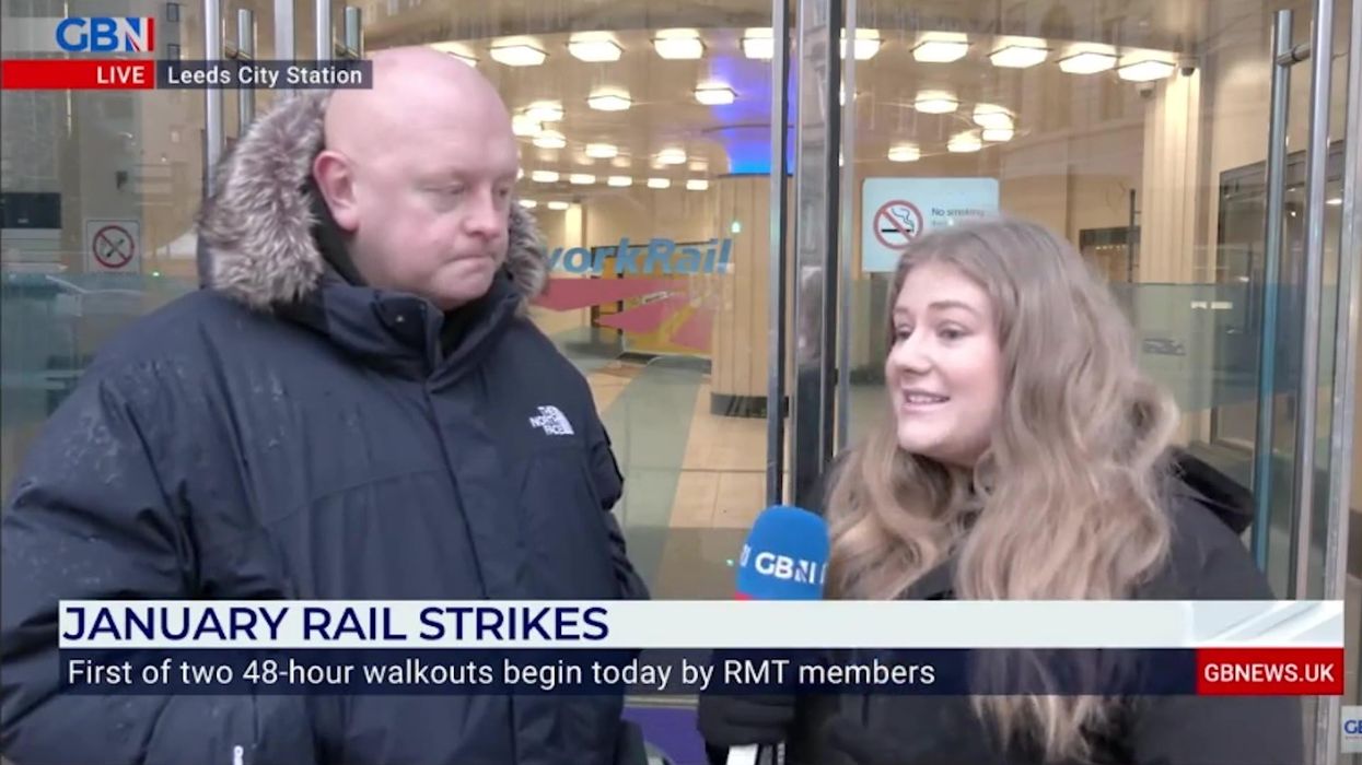 RMT rail strike interview gives conservatives another thing to be angry about – a coat
