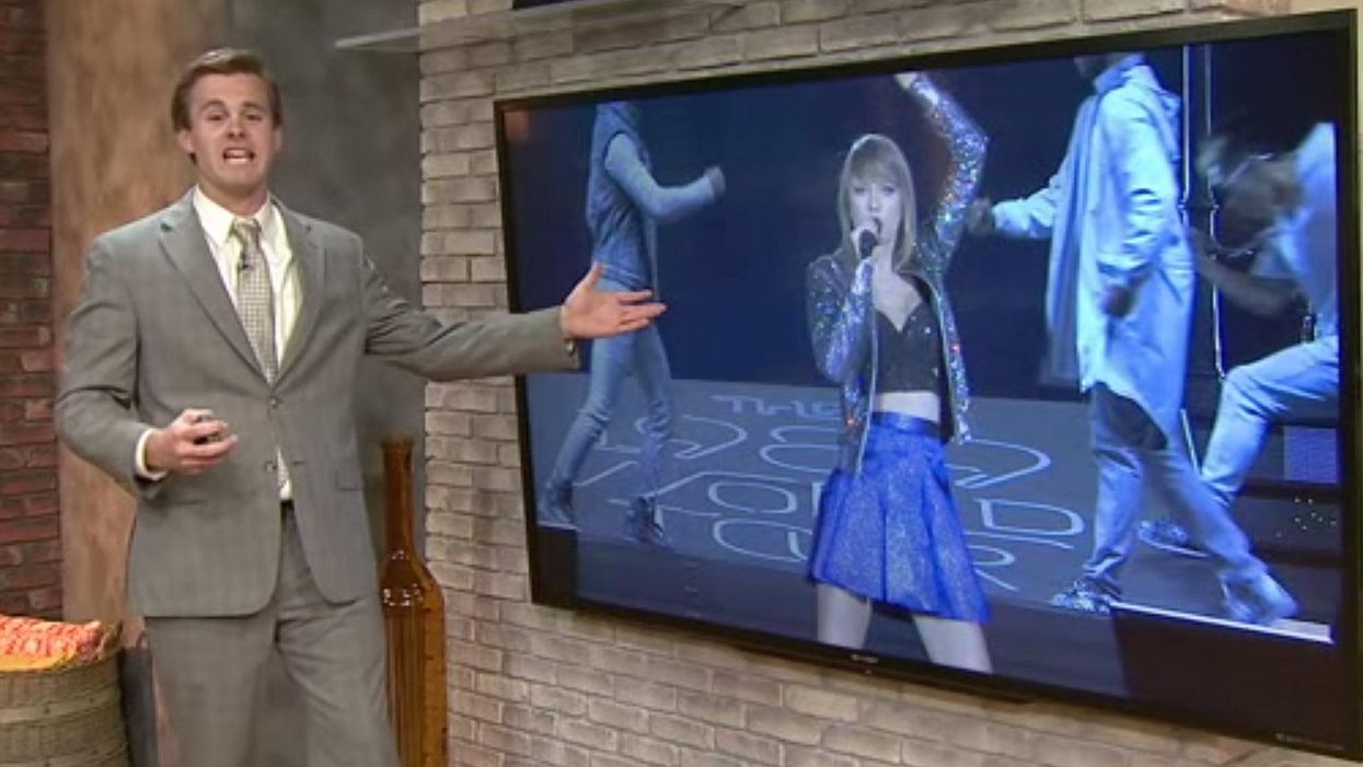 Weatherman Mike Thomas delivers an 'Official Swiftie forecast ahead of the singer's DC show on July 13th