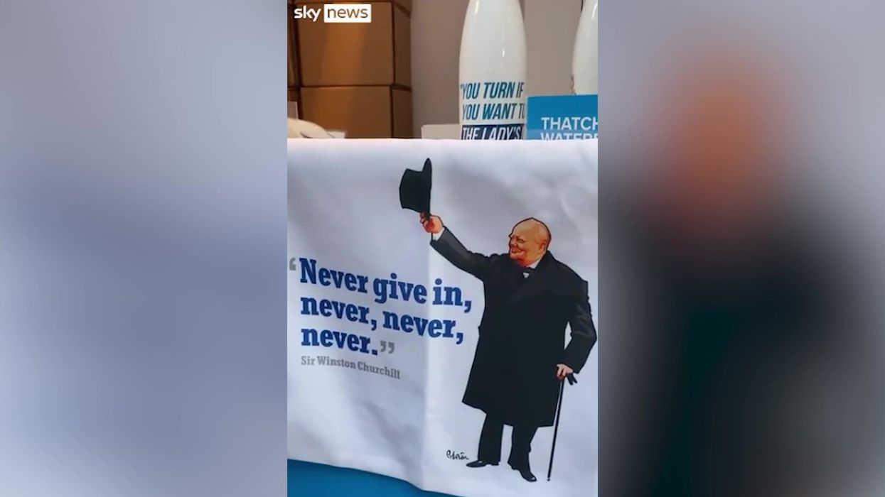 These were some of the weird items for sale at the Tory party conference