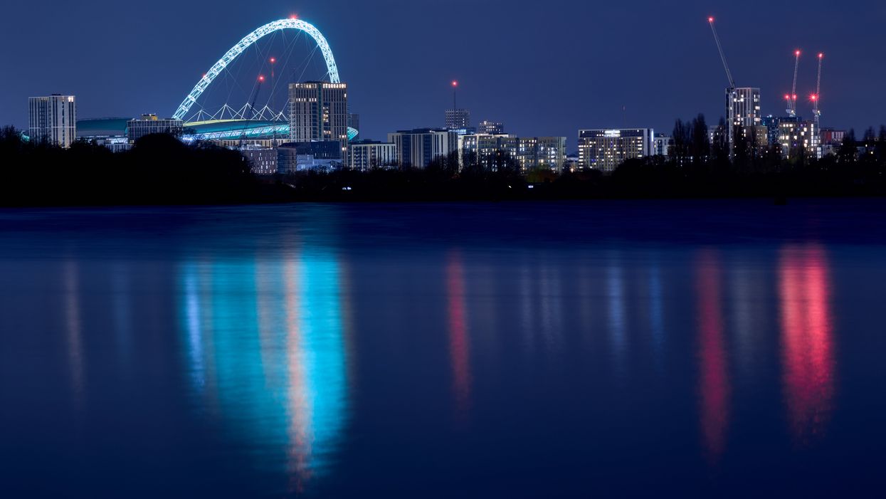 Wembley Stadium's arch