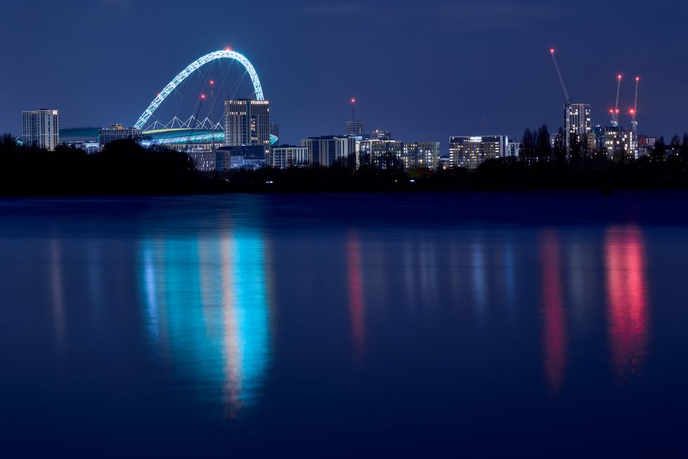 Wembley Stadium's arch