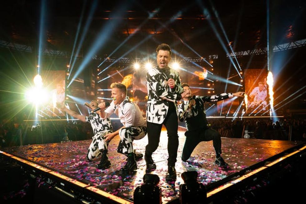 Westlife at Wembley Stadium