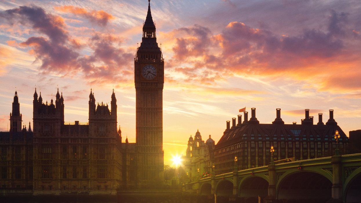 Westminster Bridge and Parliament