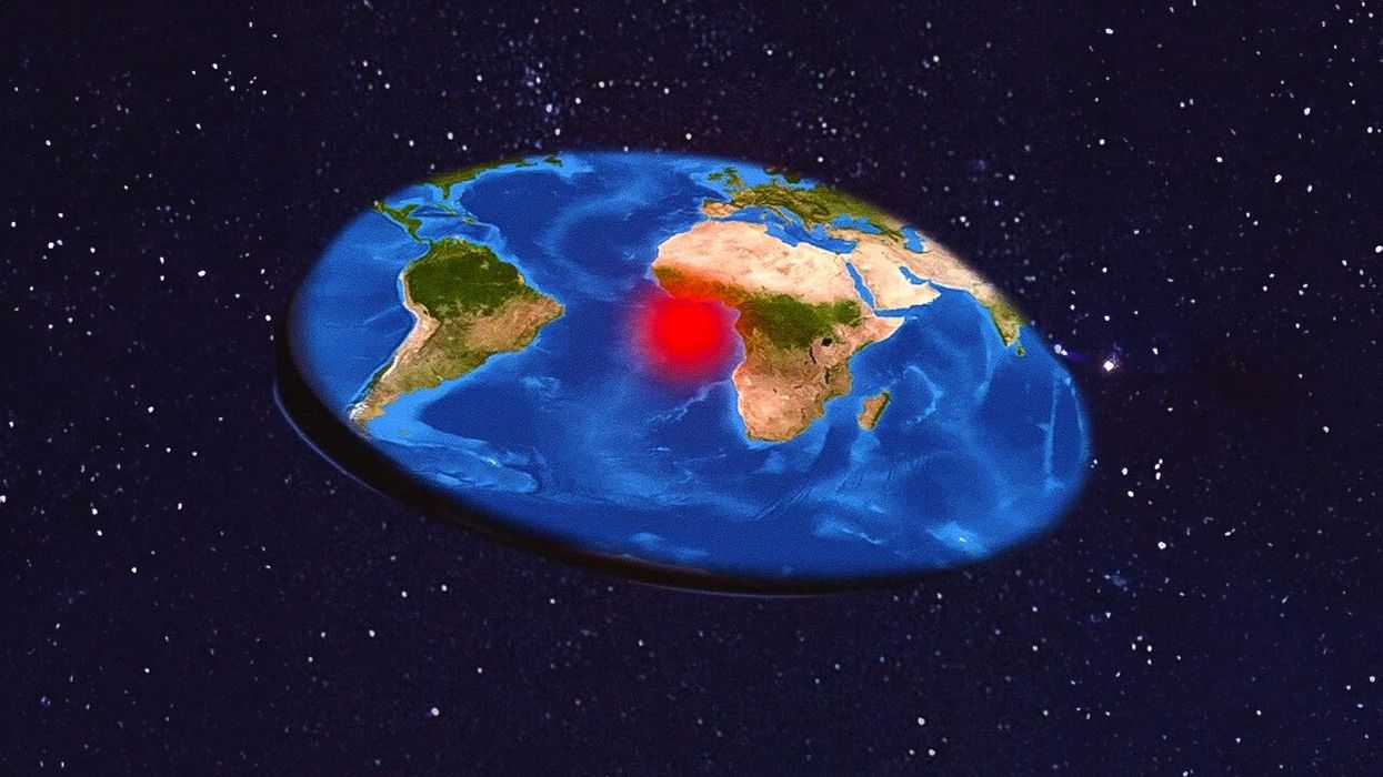 Flat Earther goes to Antarctica to prove conspiracy theory - and gets a nasty surprise