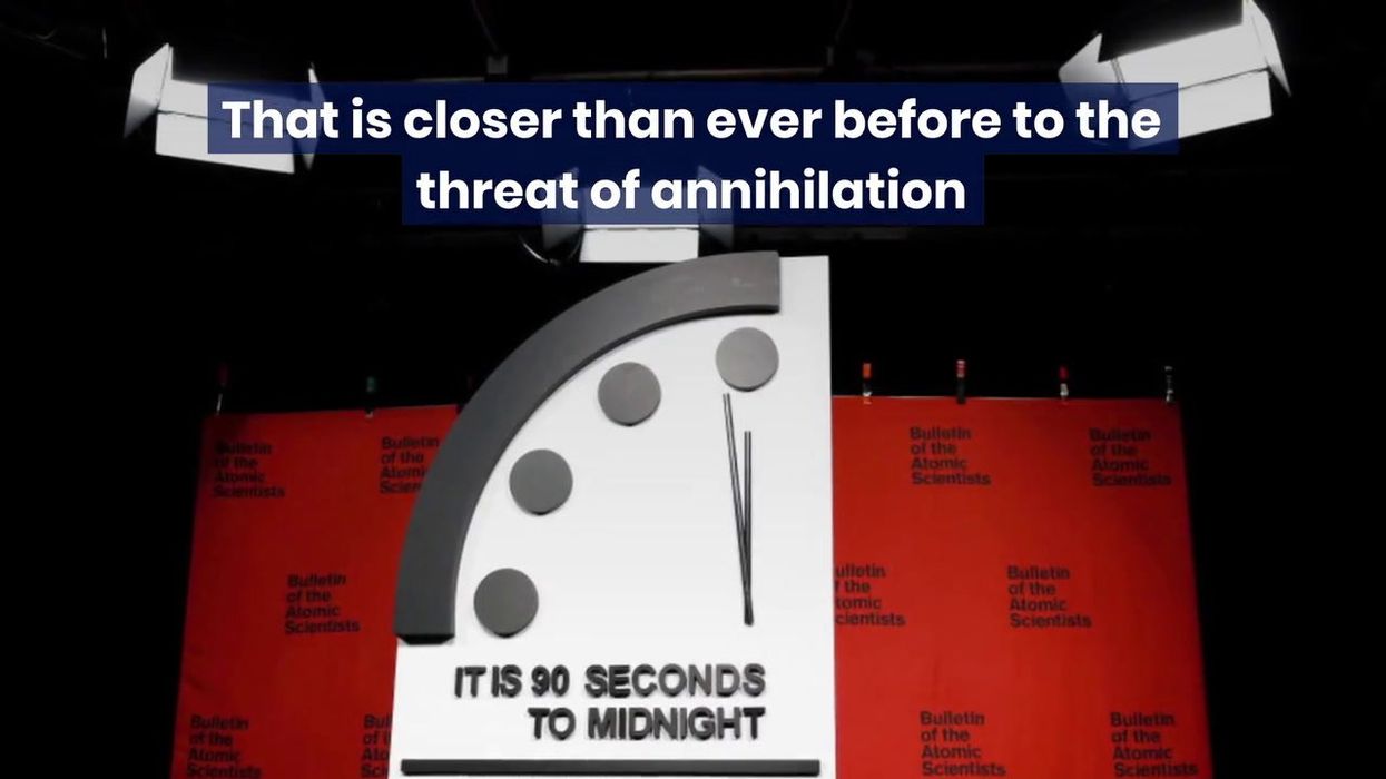 The Doomsday Clock will never reach midnight for the darkest possible reason