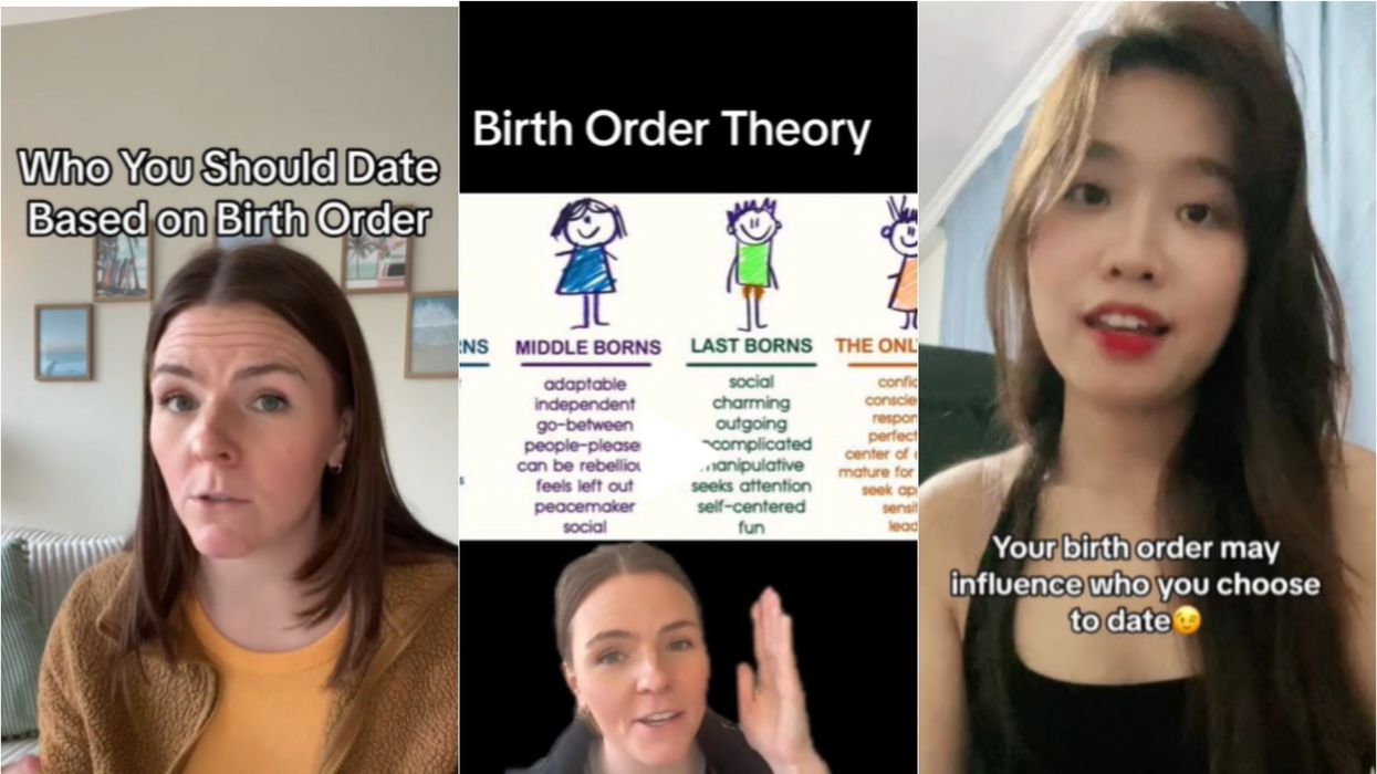 What is the TikTok ‘dating birth order theory’?