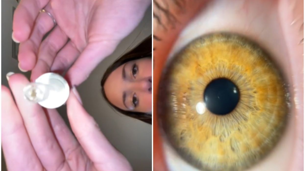 What is the TikTok 'water droplet eye' trend?