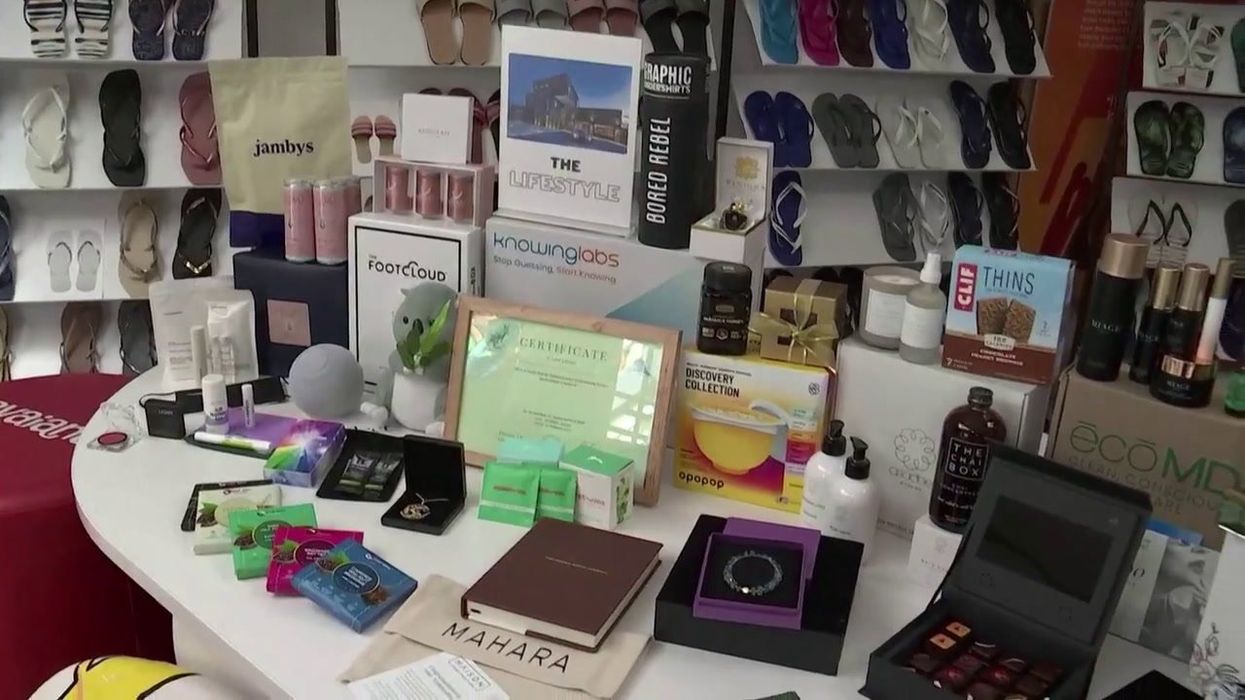 Here are the incredible items inside the six-figure Oscars gift bags