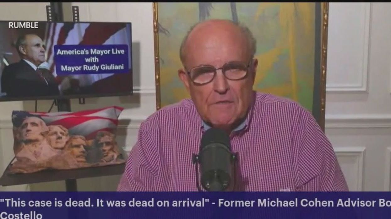 Rudy Giuliani roasted after launching his own brand of coffee: "Oh he's broke broke"