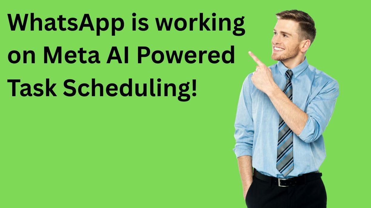 What is the Meta AI button on WhatsApp?
