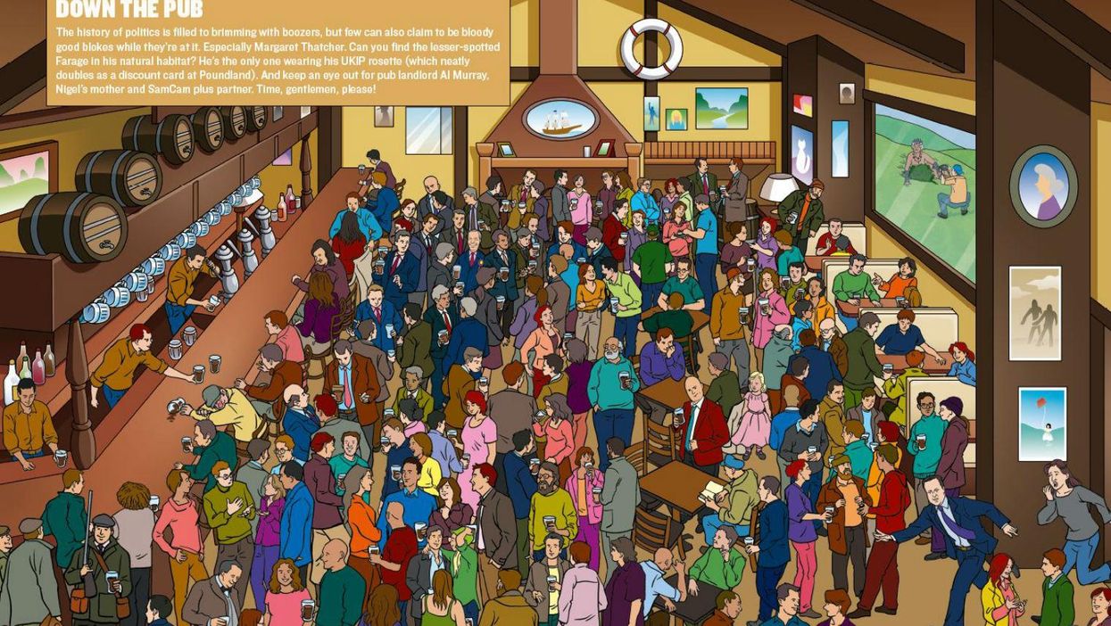 Where's Nigel? Can you spot him in his natural habitat?